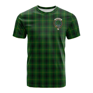 MacArthur (McArthur) Tartan T-Shirt with Family Crest