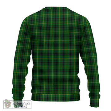 MacArthur (McArthur) Tartan Knitted Sweater with Family Crest DNA In Me Style - Tartanvibesclothing Shop
