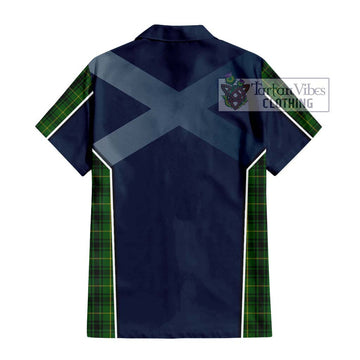 MacArthur (McArthur) Tartan Hawaiian Shirt with Family Crest and Lion Rampant Vibes Sport Style