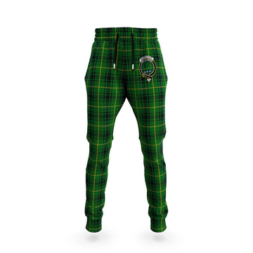 MacArthur (McArthur) Tartan Joggers Pants with Family Crest