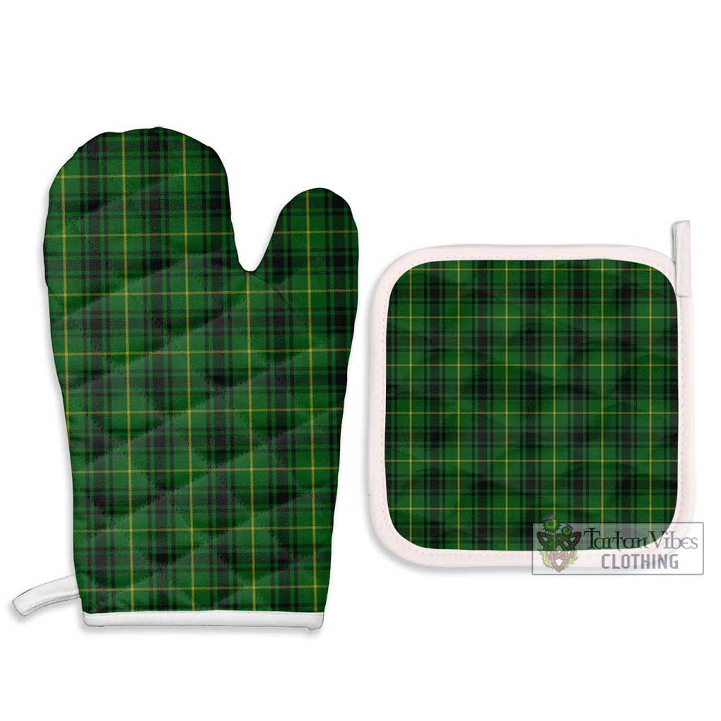 MacArthur (McArthur) Tartan Combo Oven Mitt & Pot-Holder Combo 1 Oven Mitt & 2 Pot-Holder White - Tartan Vibes Clothing