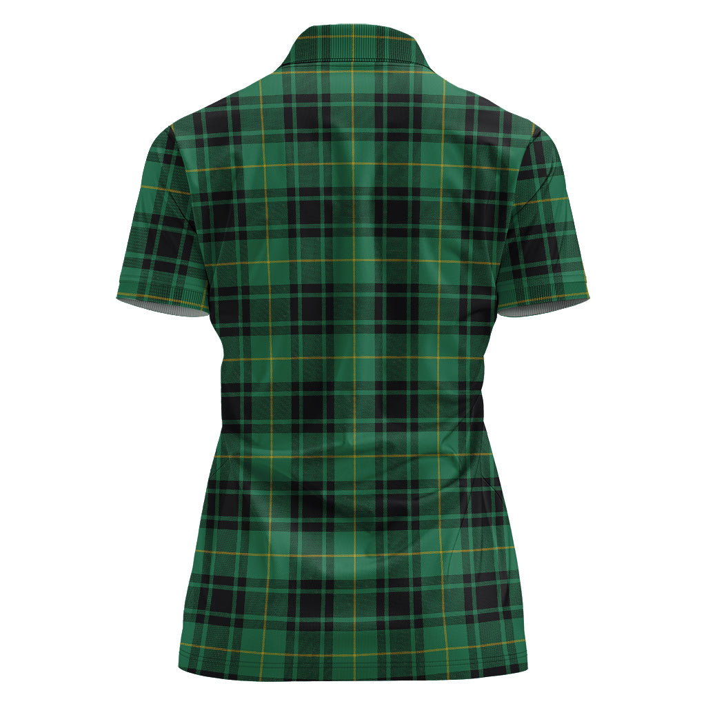 macarthur-ancient-tartan-polo-shirt-with-family-crest-for-women