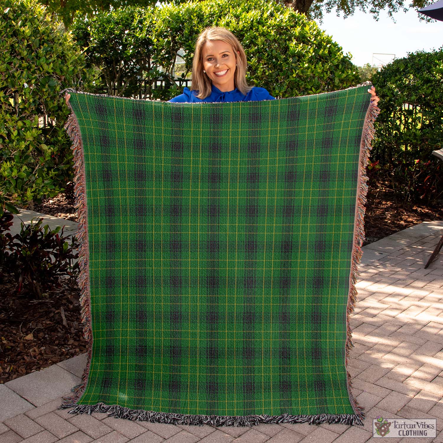Tartan Vibes Clothing MacArthur Highland Tartan Woven Blanket