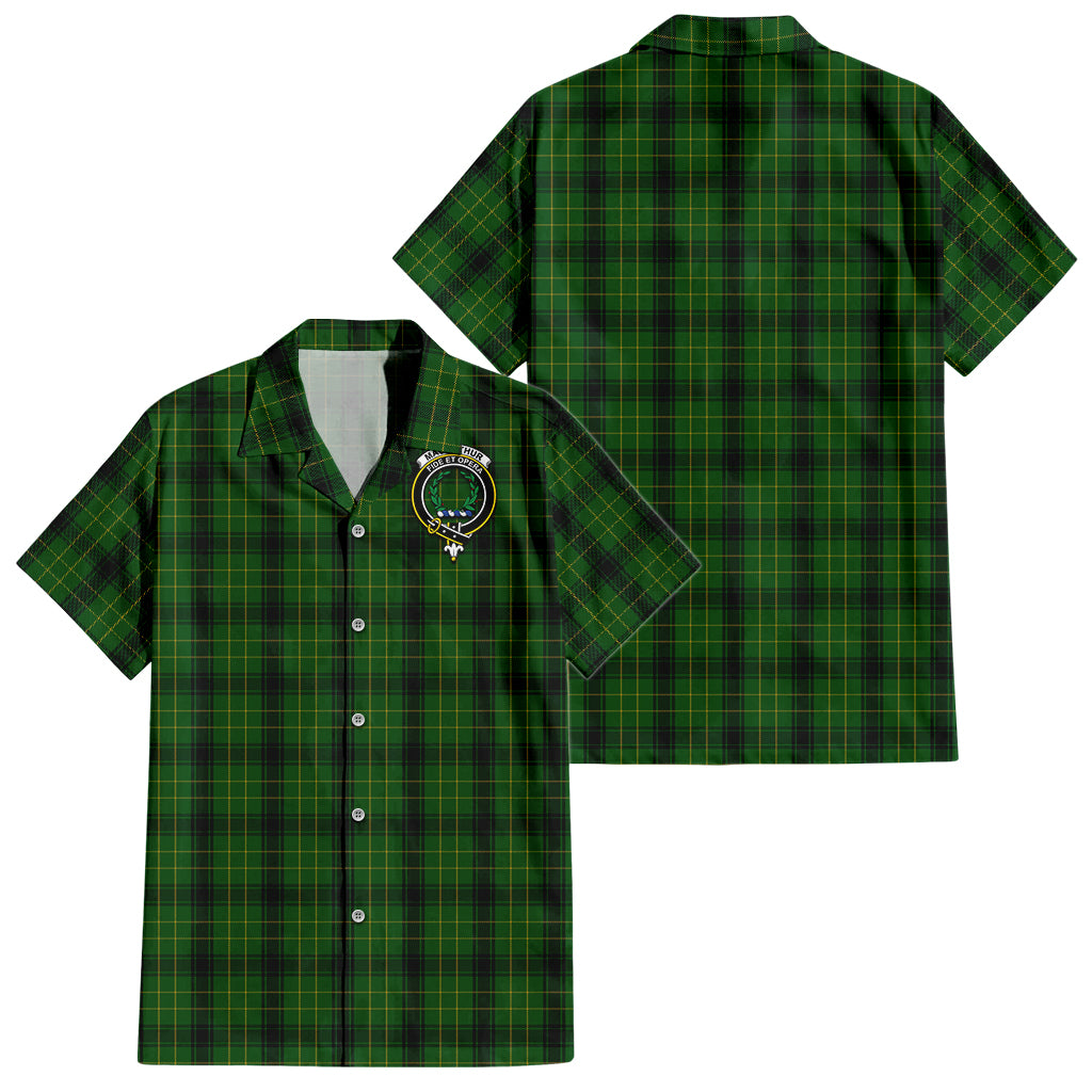 macarthur-highland-tartan-short-sleeve-button-down-shirt-with-family-crest