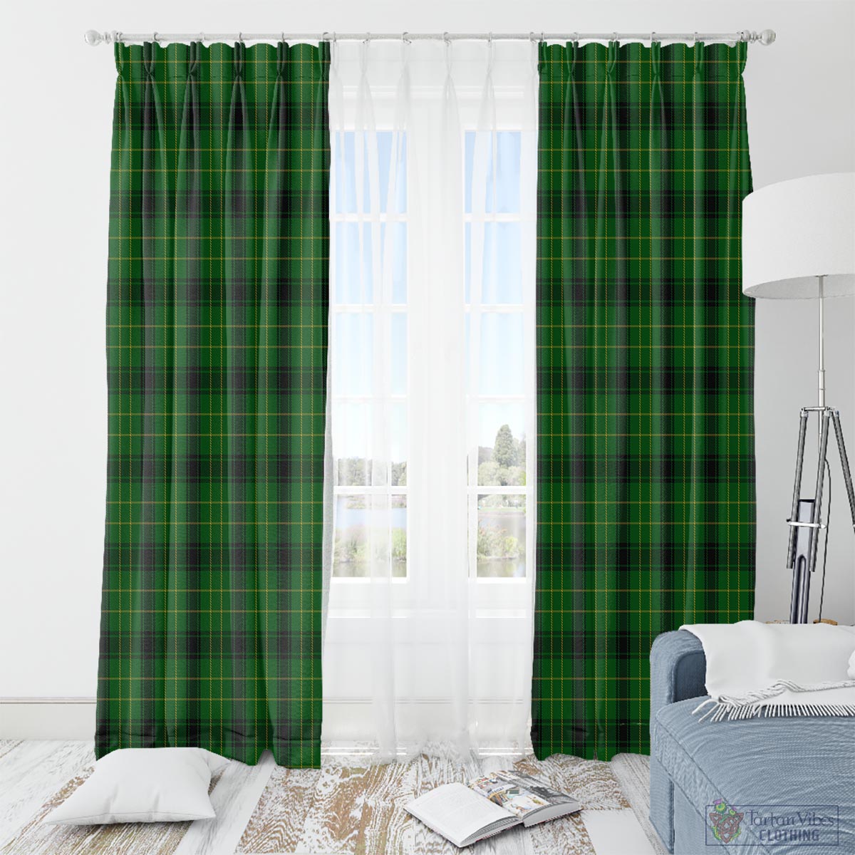 MacArthur Highland Tartan Window Curtain