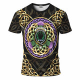 MacArthur (McArthur) Clan Crest T-Shirt Celtic Scottish Thistle