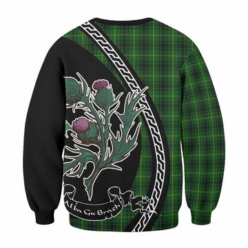 MacArthur (McArthur) Family Crest Tartan Sweatshirt Alba Thistle Inspired
