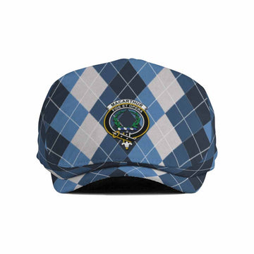 MacArthur (McArthur) Scottish Family Crest Flat Cap, Jeff Cap Scotland National Argyle Classic Style
