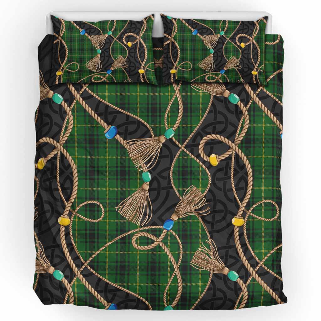 MacArthur (McArthur) Scottish Tartan Twisted Ropes Stylized Bedding Set UK Bedding Set UK King 91*87 inch - Tartan Vibes Clothing