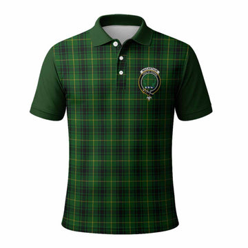MacArthur (McArthur) Tartan Accent Polo Shirt with Family Crest