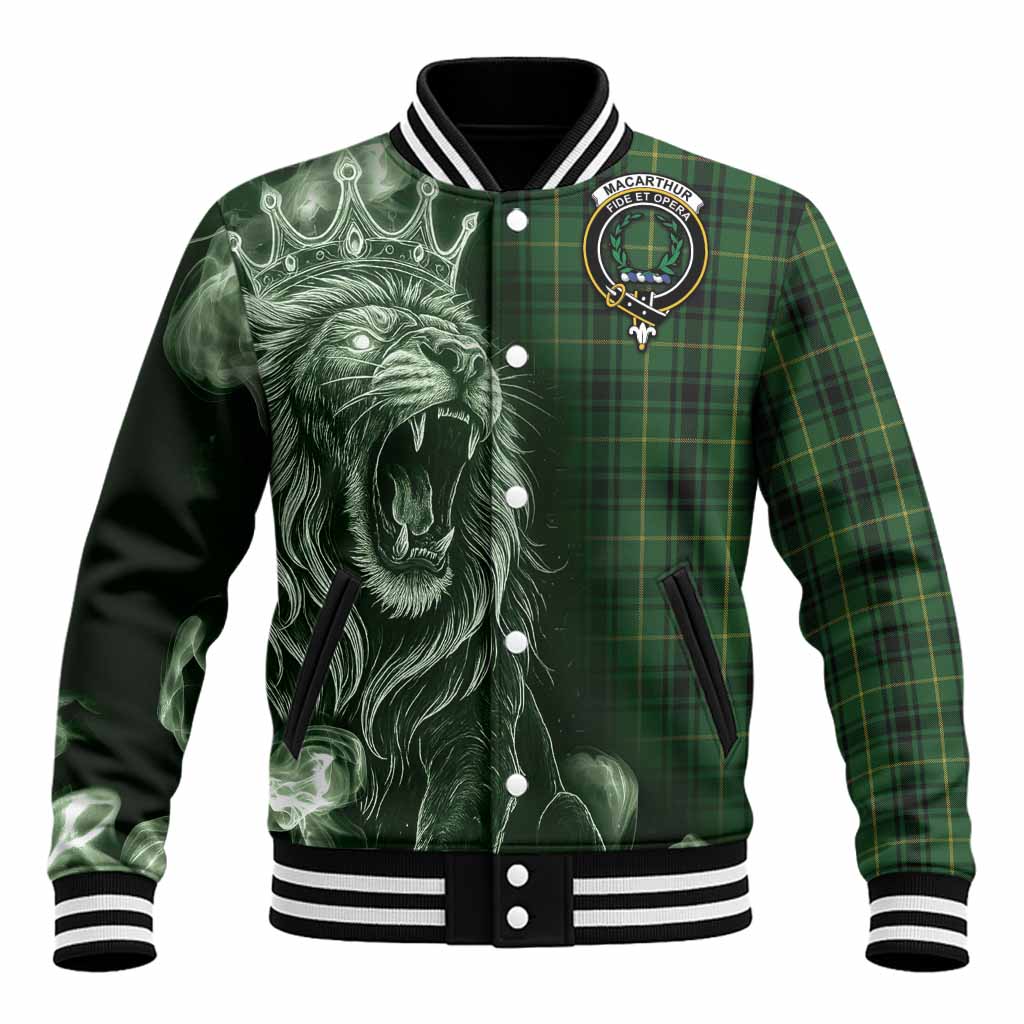 MacArthur (McArthur) Tartan Baseball Jacket Roaring Lion Heritage