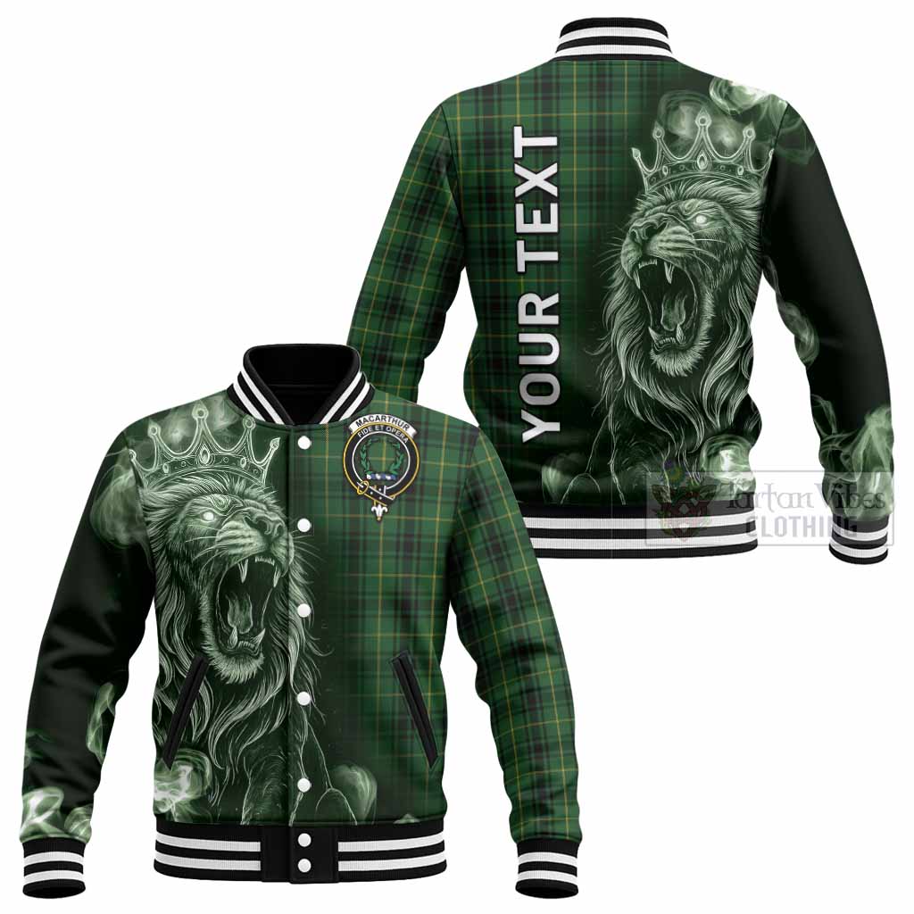 MacArthur (McArthur) Tartan Baseball Jacket Roaring Lion Heritage