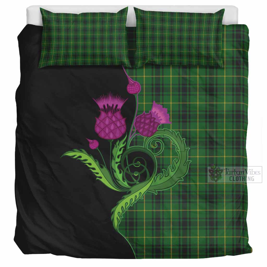 MacArthur (McArthur) Tartan Bedding Set Traditional Scottish Thistle UK Bedding Set UK Super King 104*94 inch - Tartan Vibes Clothing