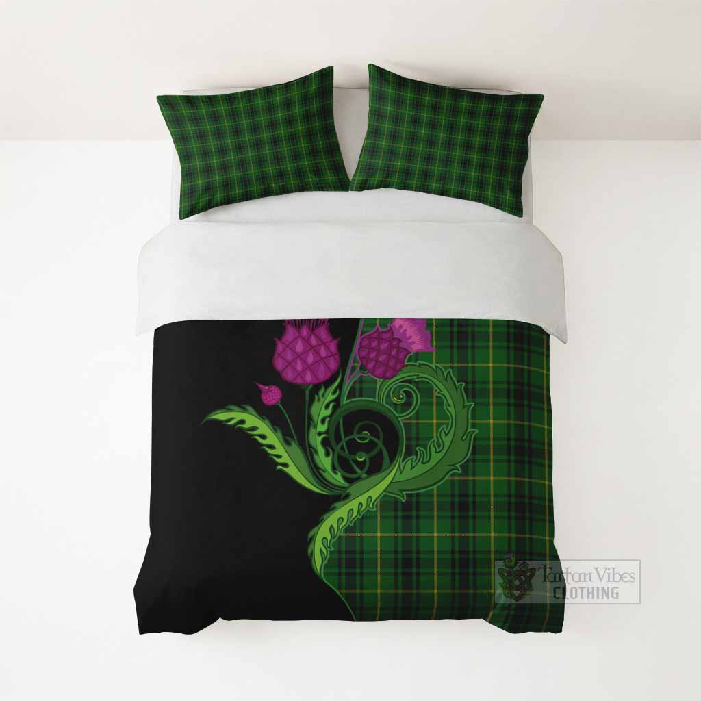 MacArthur (McArthur) Tartan Bedding Set Traditional Scottish Thistle - Tartan Vibes Clothing