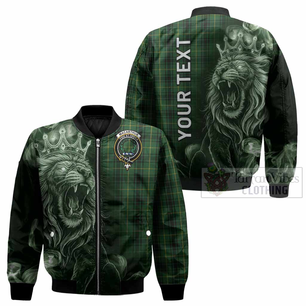 MacArthur (McArthur) Tartan Bomber Jacket Roaring Lion Heritage