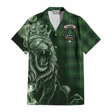 MacArthur (McArthur) Tartan Cotton Hawaiian Shirt Roaring Lion Heritage
