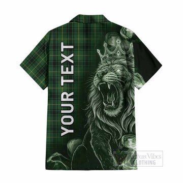 MacArthur (McArthur) Tartan Cotton Hawaiian Shirt Roaring Lion Heritage