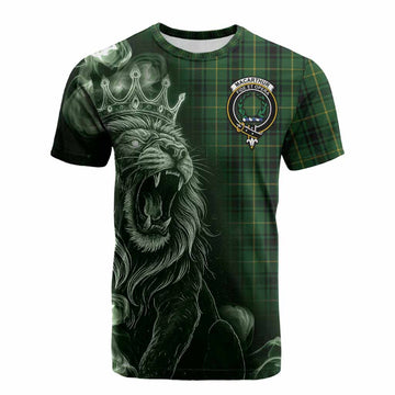 MacArthur (McArthur) Tartan Cotton T-shirt Roaring Lion Heritage