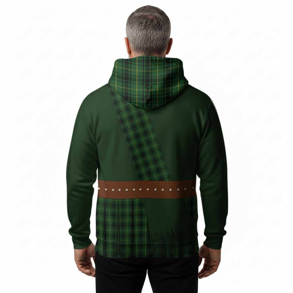 MacArthur (McArthur) Tartan Crest Hoodie Kilt Costume Style
