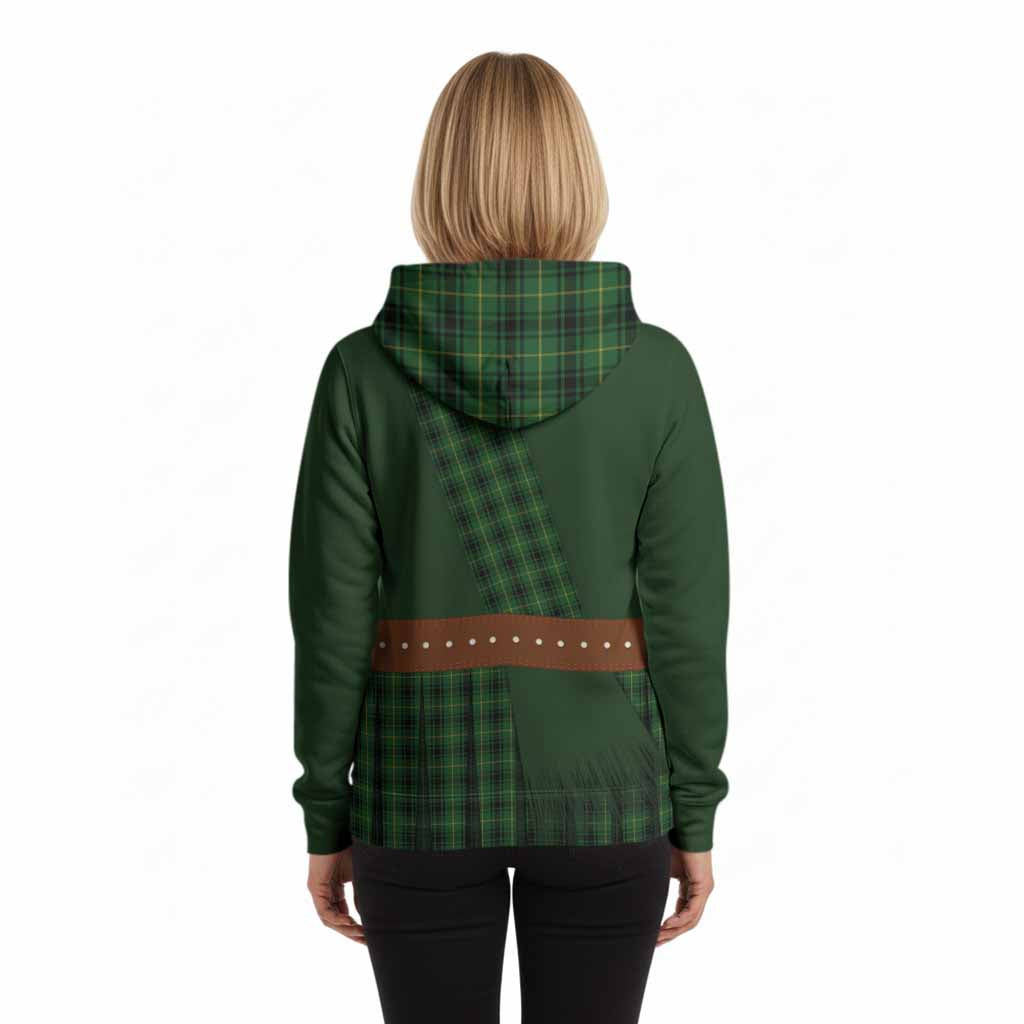 MacArthur (McArthur) Tartan Crest Hoodie Kilt Costume Style