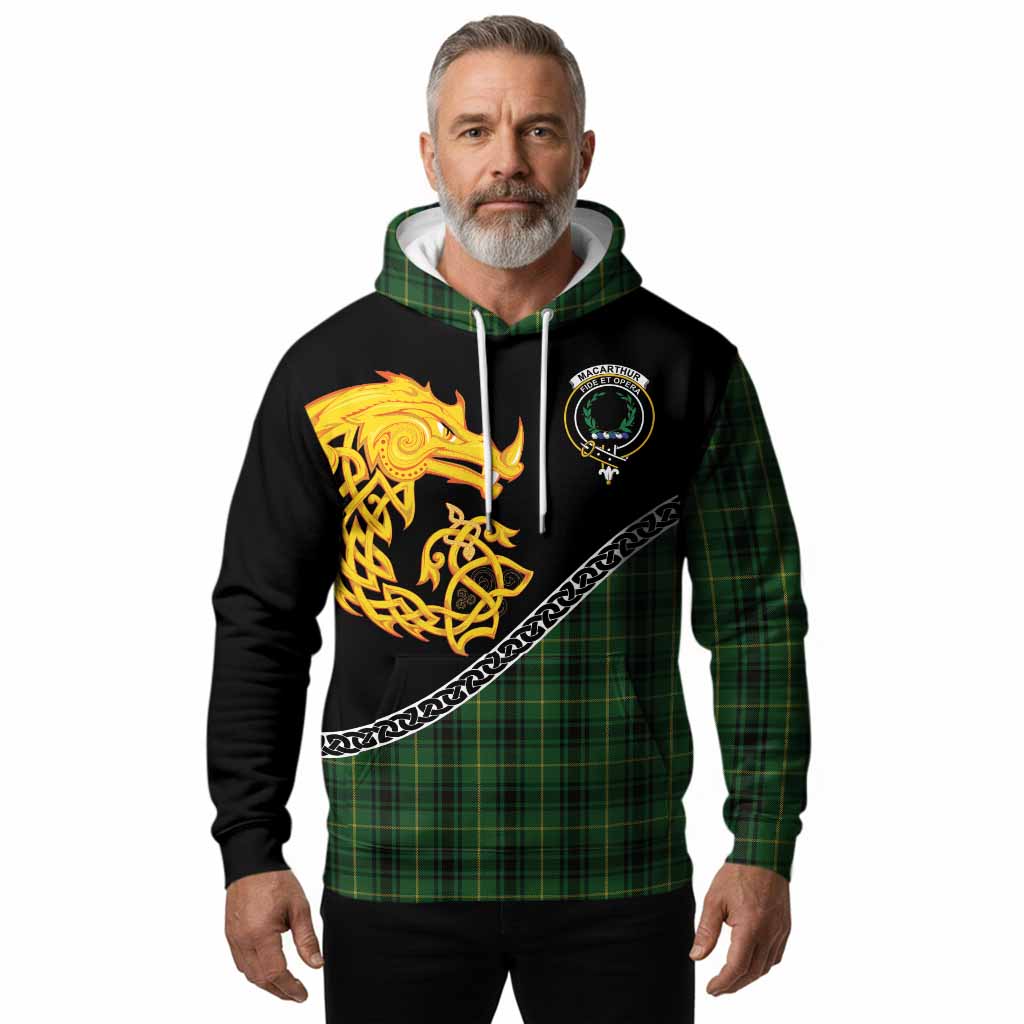MacArthur (McArthur) Tartan Crest Hoodie Legendary Dragon Knot Half Style
