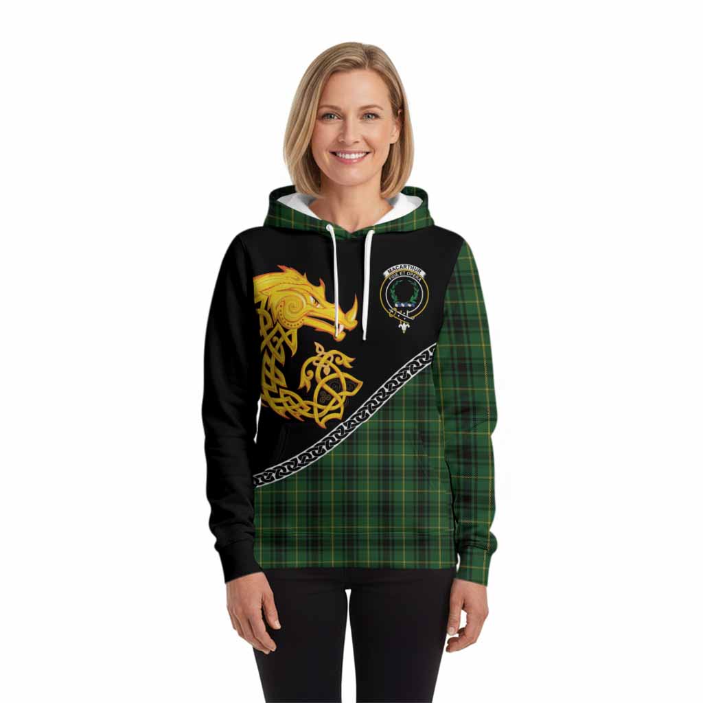 MacArthur (McArthur) Tartan Crest Hoodie Legendary Dragon Knot Half Style
