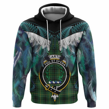 MacArthur (McArthur) Tartan Crest Hoodie New Zealand Maori Korowai Cloak
