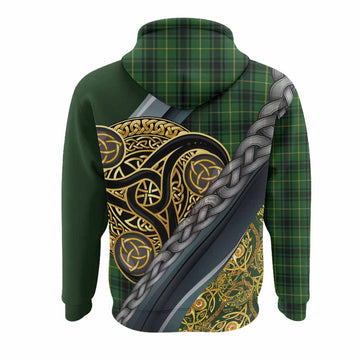 MacArthur (McArthur) Tartan Crest Hoodie Scottish Triskele Celtic