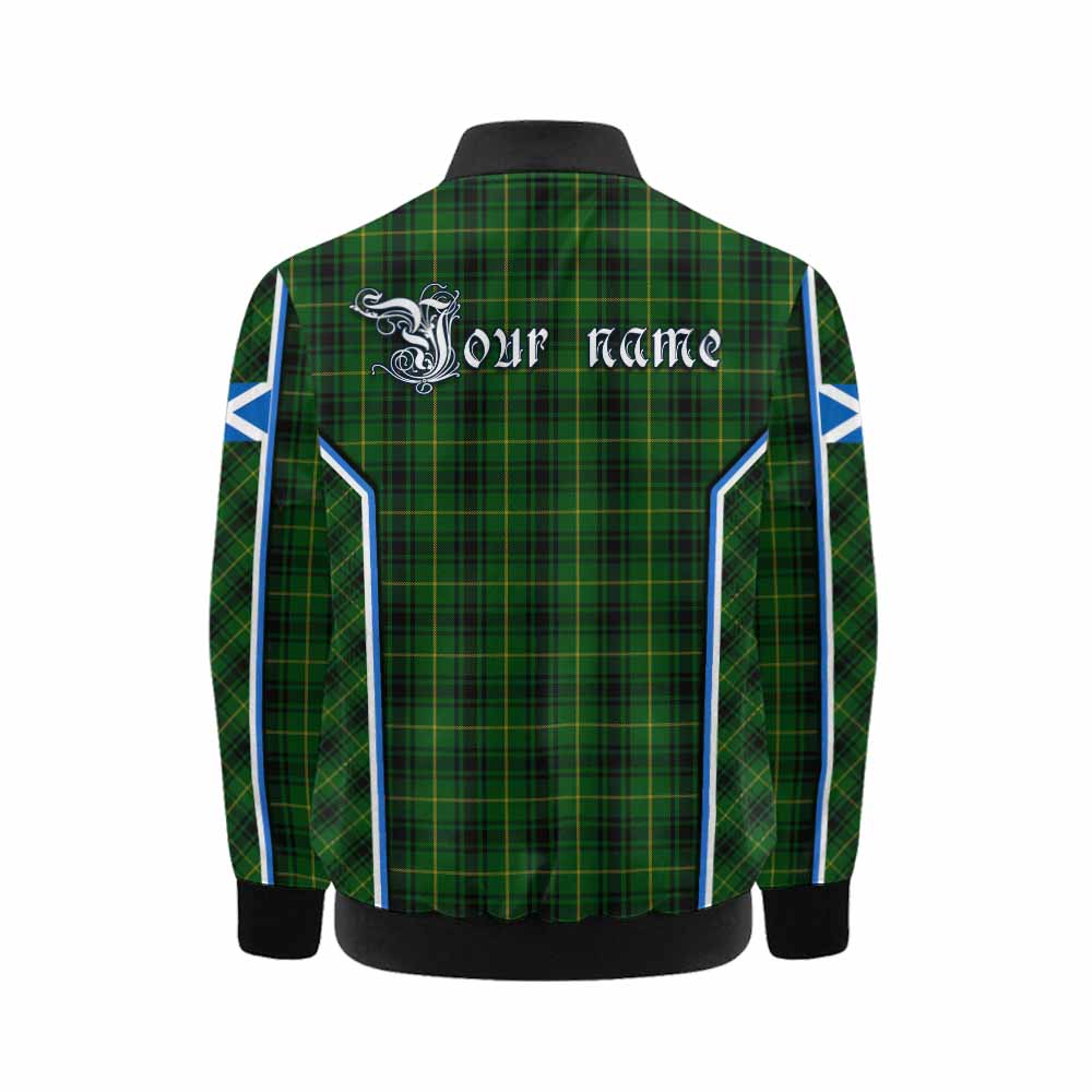 MacArthur (McArthur) Tartan Crest Kid Bomber Jacket Scotland Coat of Arm Flag Style - Tartan Vibes Clothing