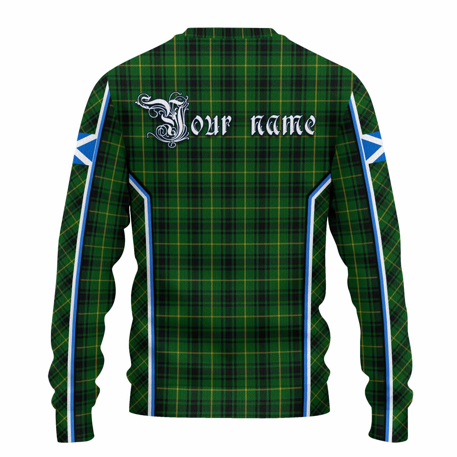 MacArthur (McArthur) Tartan Crest Knitted Sweater Scotland Coat of Arm Flag Style - Tartan Vibes Clothing