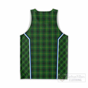 MacArthur (McArthur) Tartan Crest Men Tank Top Scotland Coat of Arm Flag Style
