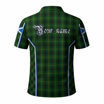 MacArthur (McArthur) Tartan Crest Polo Shirt Scotland Coat of Arm Flag Style - Tartan Vibes Clothing