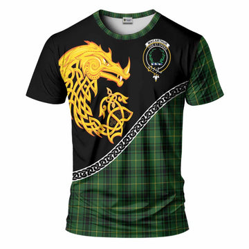 MacArthur (McArthur) Tartan Crest T-Shirt Legendary Dragon Knot Half Style