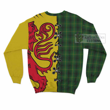 MacArthur (McArthur) Tartan Family Crest Sweatshirt Lion Rampant Honor
