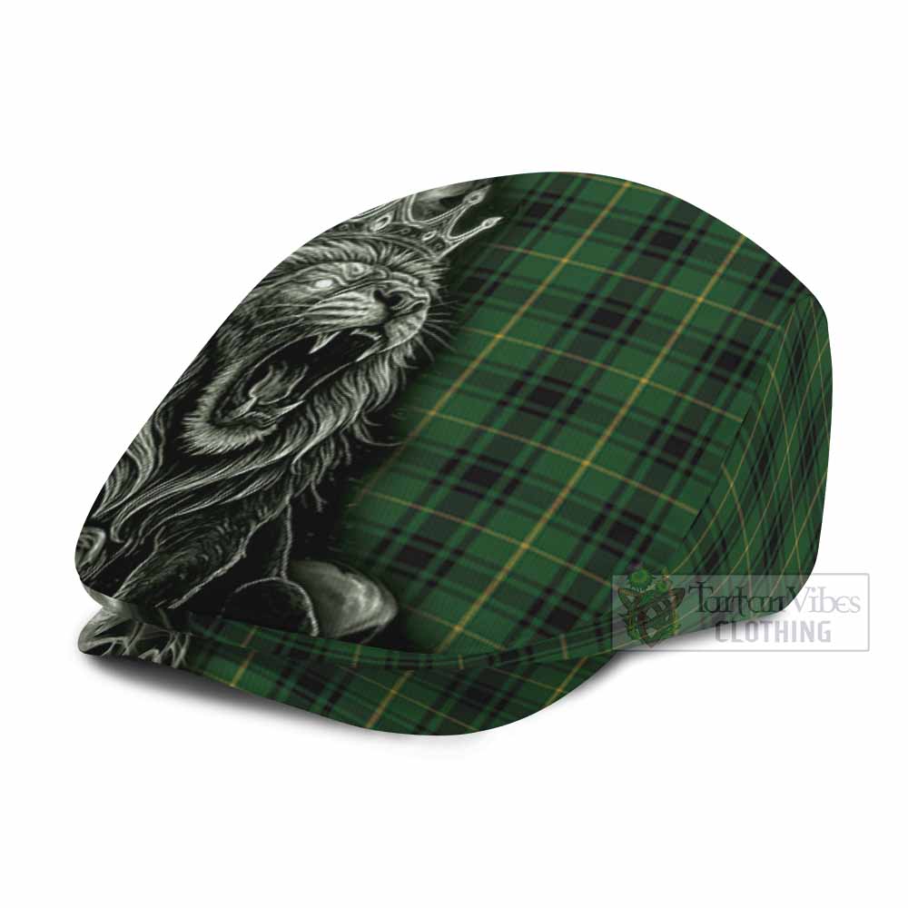 MacArthur (McArthur) Tartan Flat Cap, Jeff Cap Roaring Lion Heritage