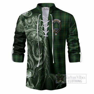 MacArthur (McArthur) Tartan Ghillie Shirt Roaring Lion Heritage