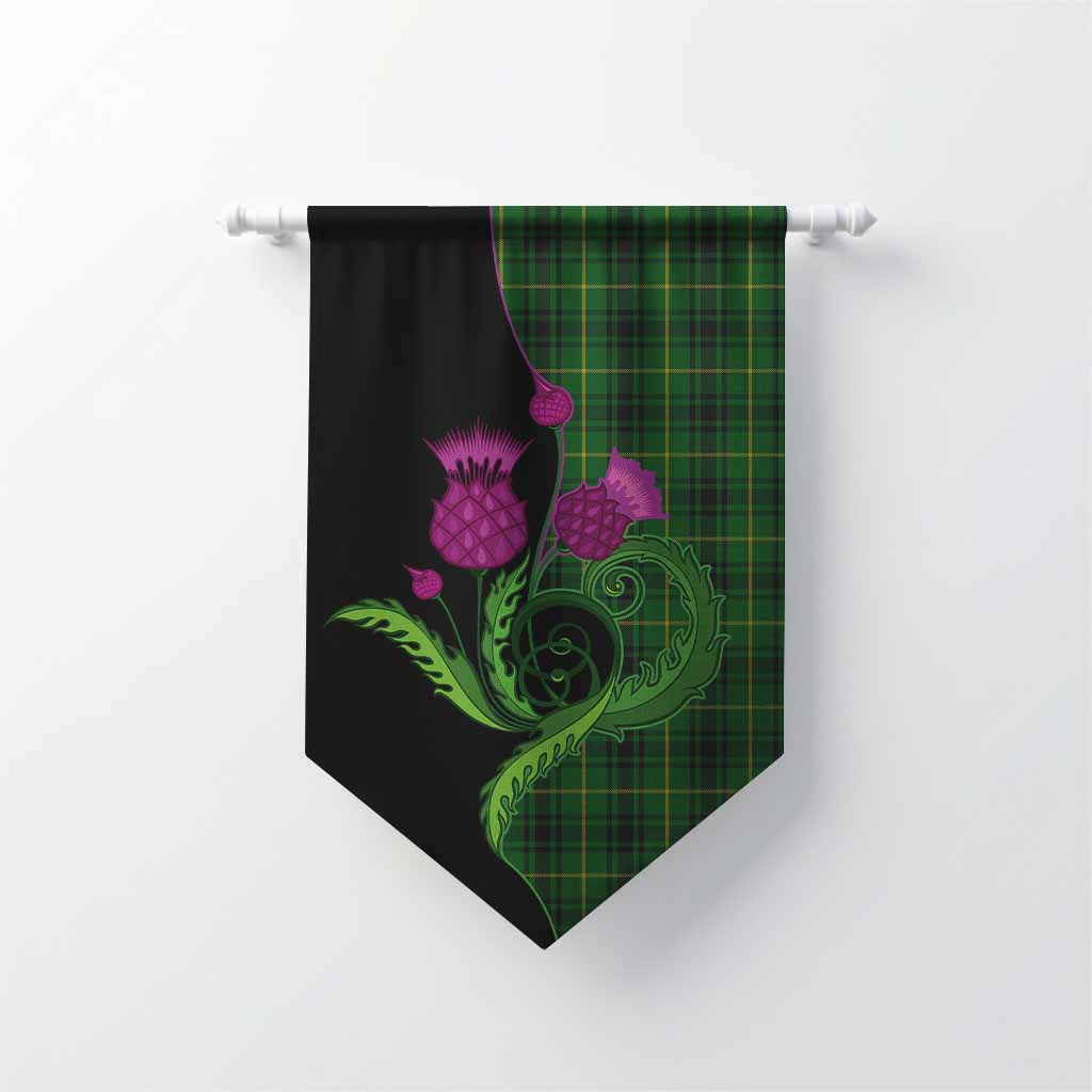 MacArthur (McArthur) Tartan Gonfalon Traditional Scottish Thistle Chevron - Tartan Vibes Clothing