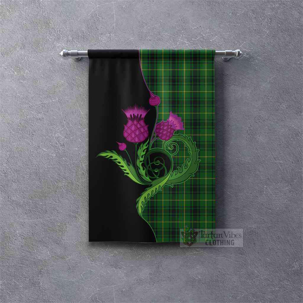 MacArthur (McArthur) Tartan Gonfalon Traditional Scottish Thistle Rectangle - Tartan Vibes Clothing