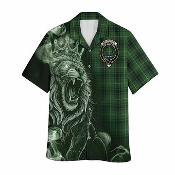 MacArthur (McArthur) Tartan Hawaiian Shirt Roaring Lion Heritage