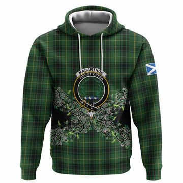 MacArthur (McArthur) Tartan Hoodie Thistle Scottish Spirit