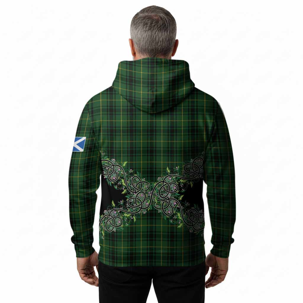 MacArthur (McArthur) Tartan Hoodie Thistle Scottish Spirit