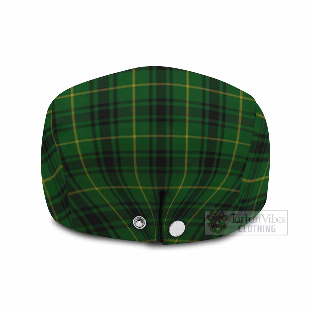 MacArthur (McArthur) Tartan Jeff Cap, Tartan Flat Cap