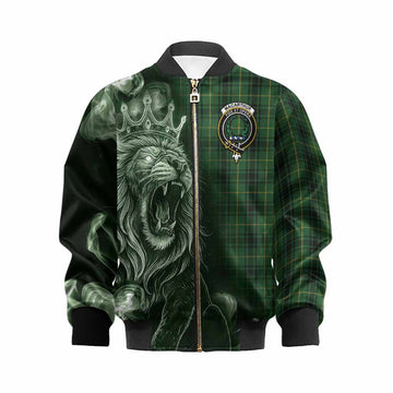 MacArthur (McArthur) Tartan Kid Bomber Jacket Roaring Lion Heritage