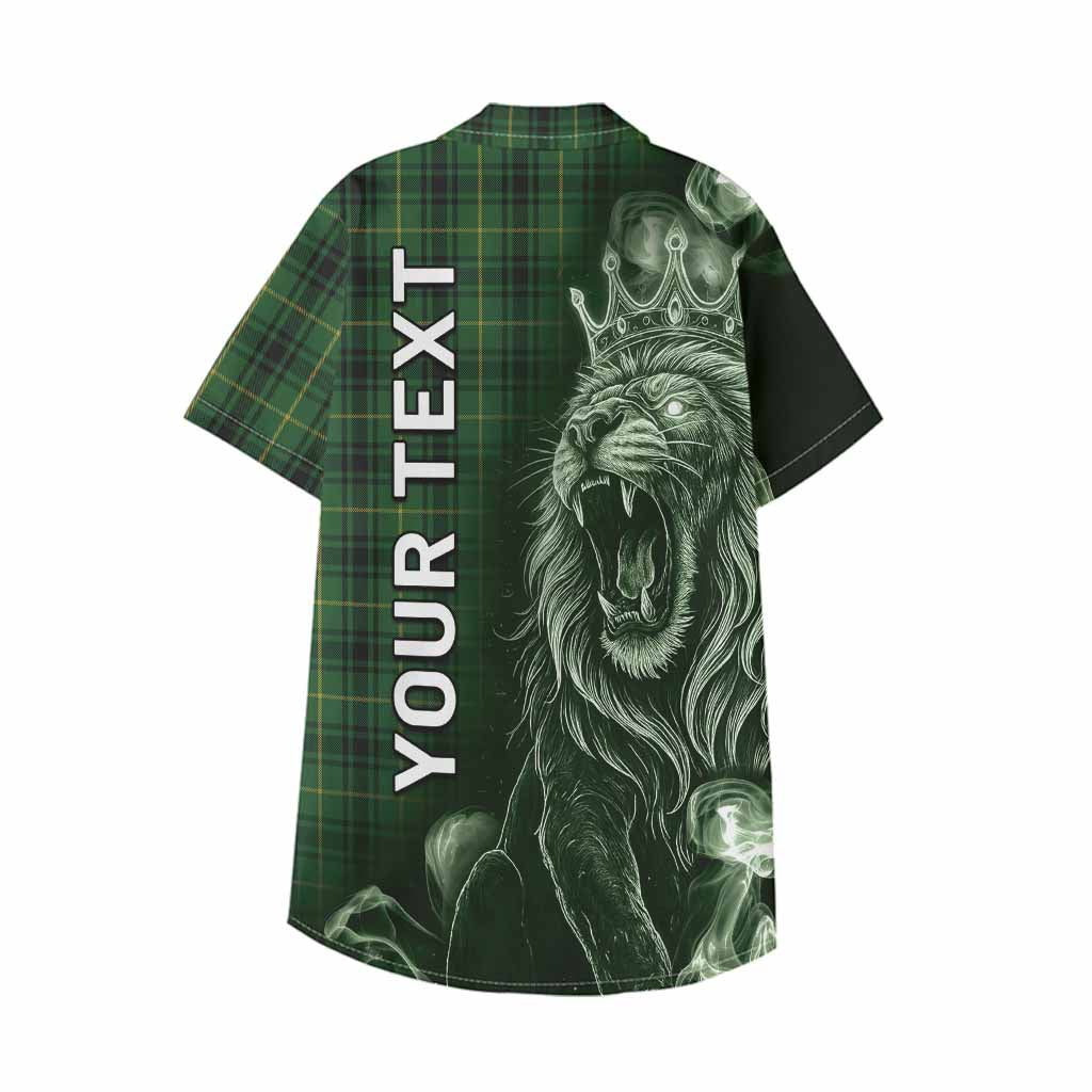 MacArthur (McArthur) Tartan Kid Hawaiian Shirt Roaring Lion Heritage