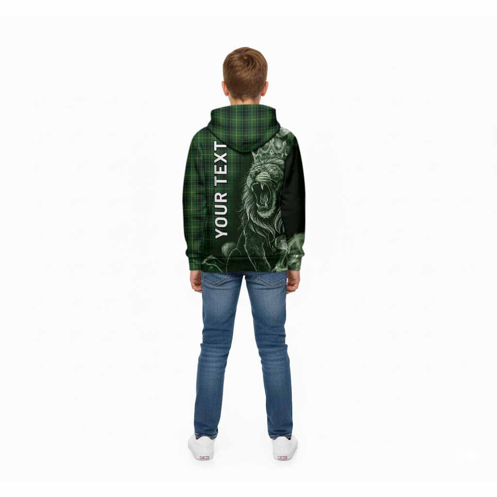 MacArthur (McArthur) Tartan Kid Hoodie Roaring Lion Heritage