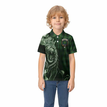 MacArthur (McArthur) Tartan Kid Polo Shirt Roaring Lion Heritage