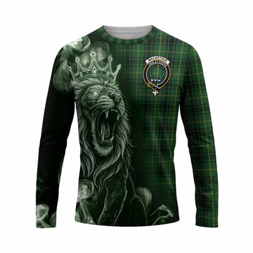 MacArthur (McArthur) Tartan Long Sleeve T-Shirt Roaring Lion Heritage
