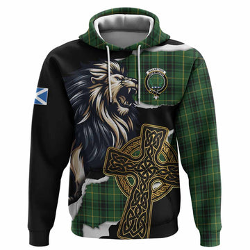 MacArthur (McArthur) Tartan Scottish Hoodie Lion Celtic Heritage