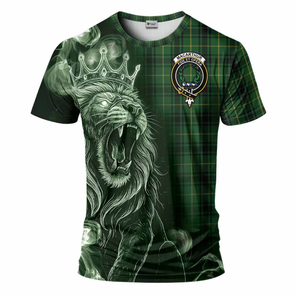 MacArthur (McArthur) Tartan T-Shirt Roaring Lion Heritage