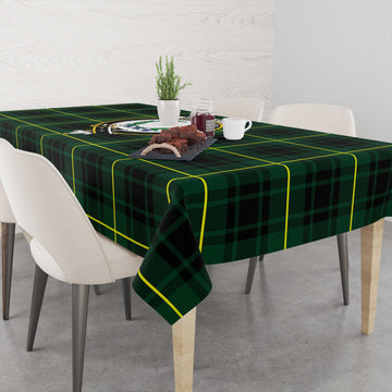 MacArthur Modern Tatan Tablecloth with Family Crest